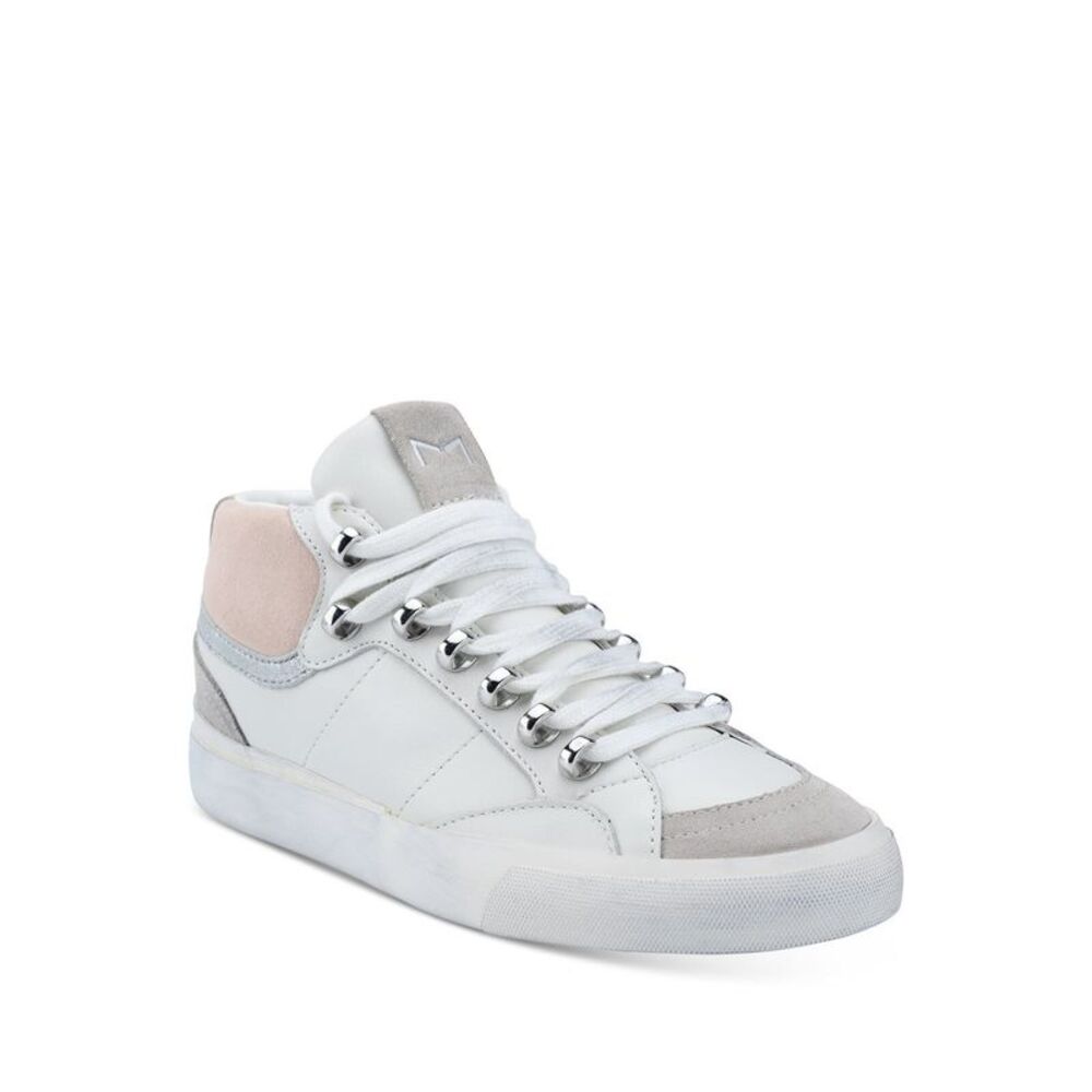 MARC FISHER LTD Womens White Merin Platform Athletic Sneakers Shoes 5 M